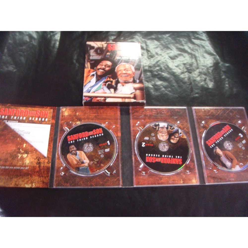 Sanford and Son: The Third‎ Season DVD 1974 television series 3 disc set